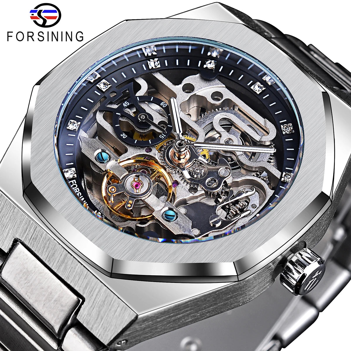 Forsining Casual Automatic Watch Skeleton