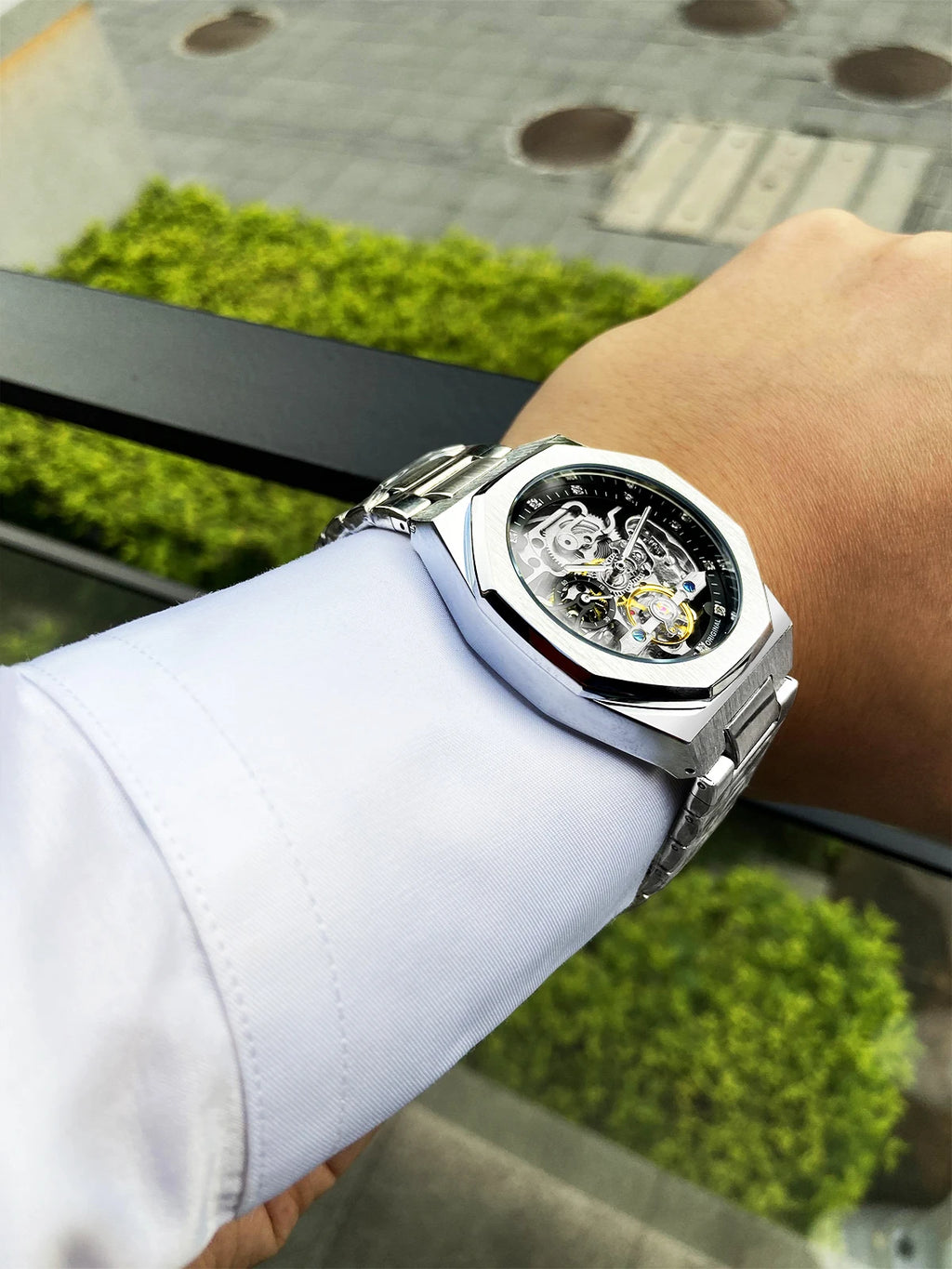 Forsining Casual Automatic Watch Skeleton