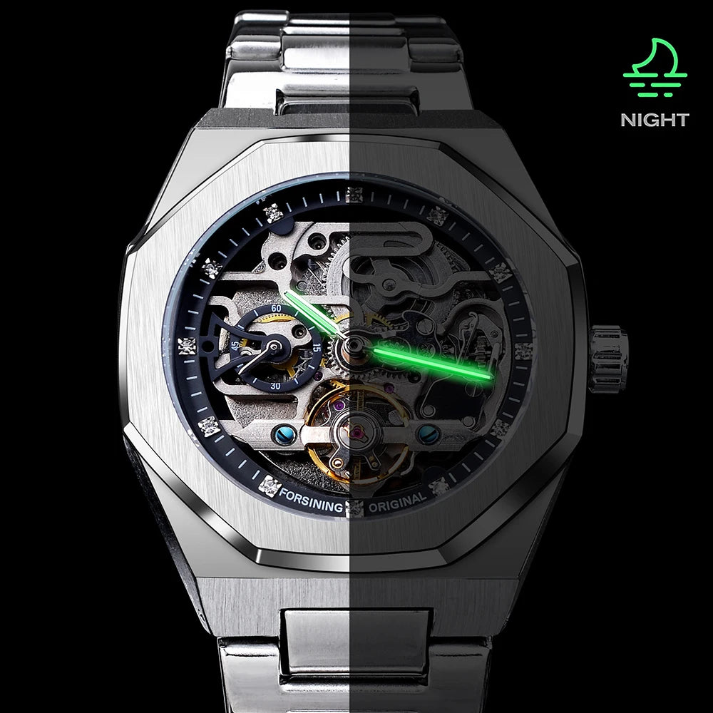 Forsining Casual Automatic Watch Skeleton
