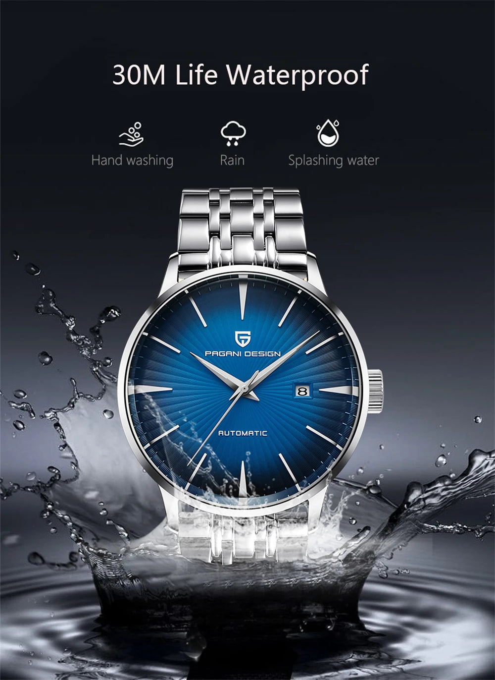 2026 PAGANI DESIGN Men's Watches Automatic Mechanical