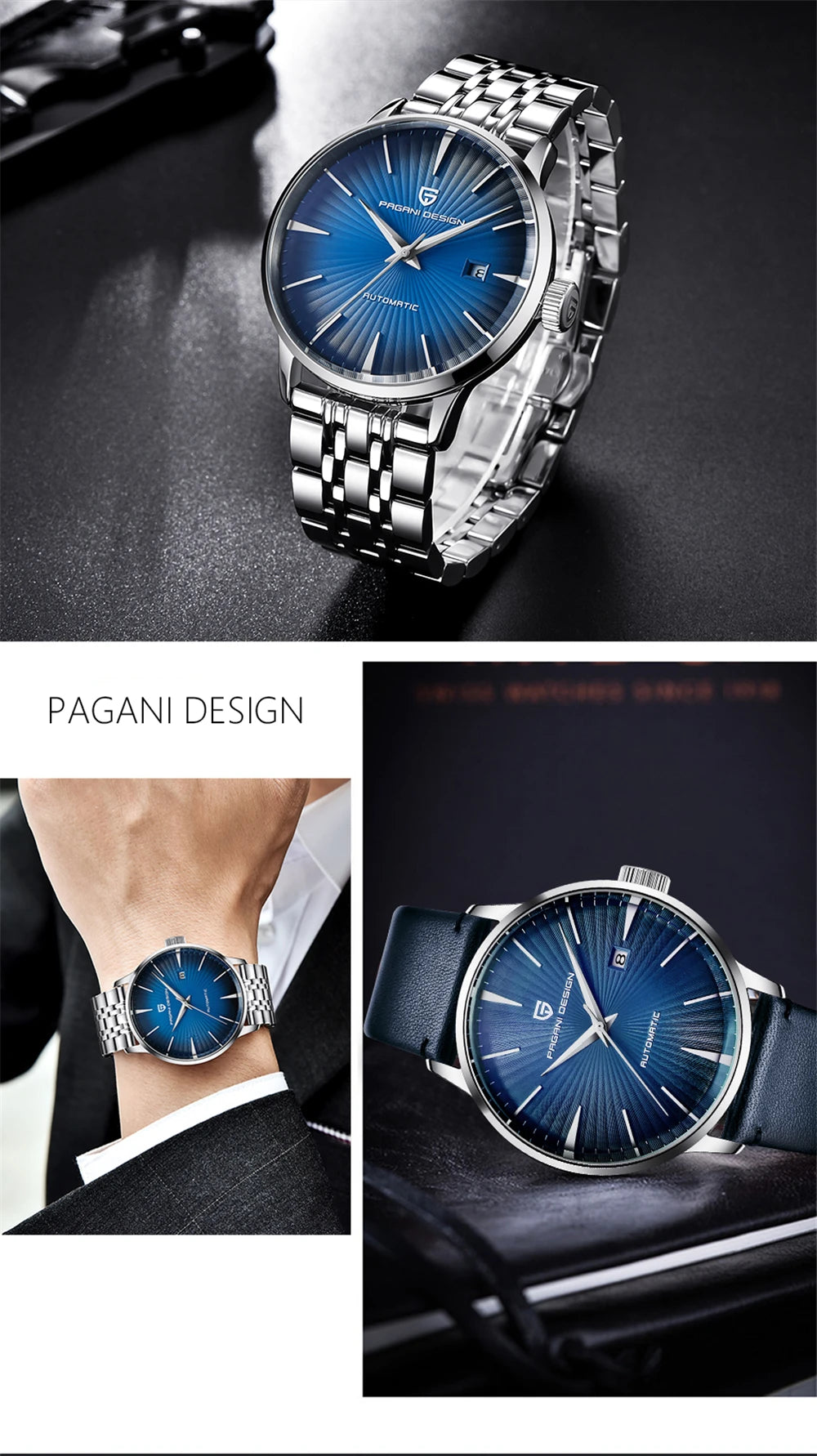 2026 PAGANI DESIGN Men's Watches Automatic Mechanical