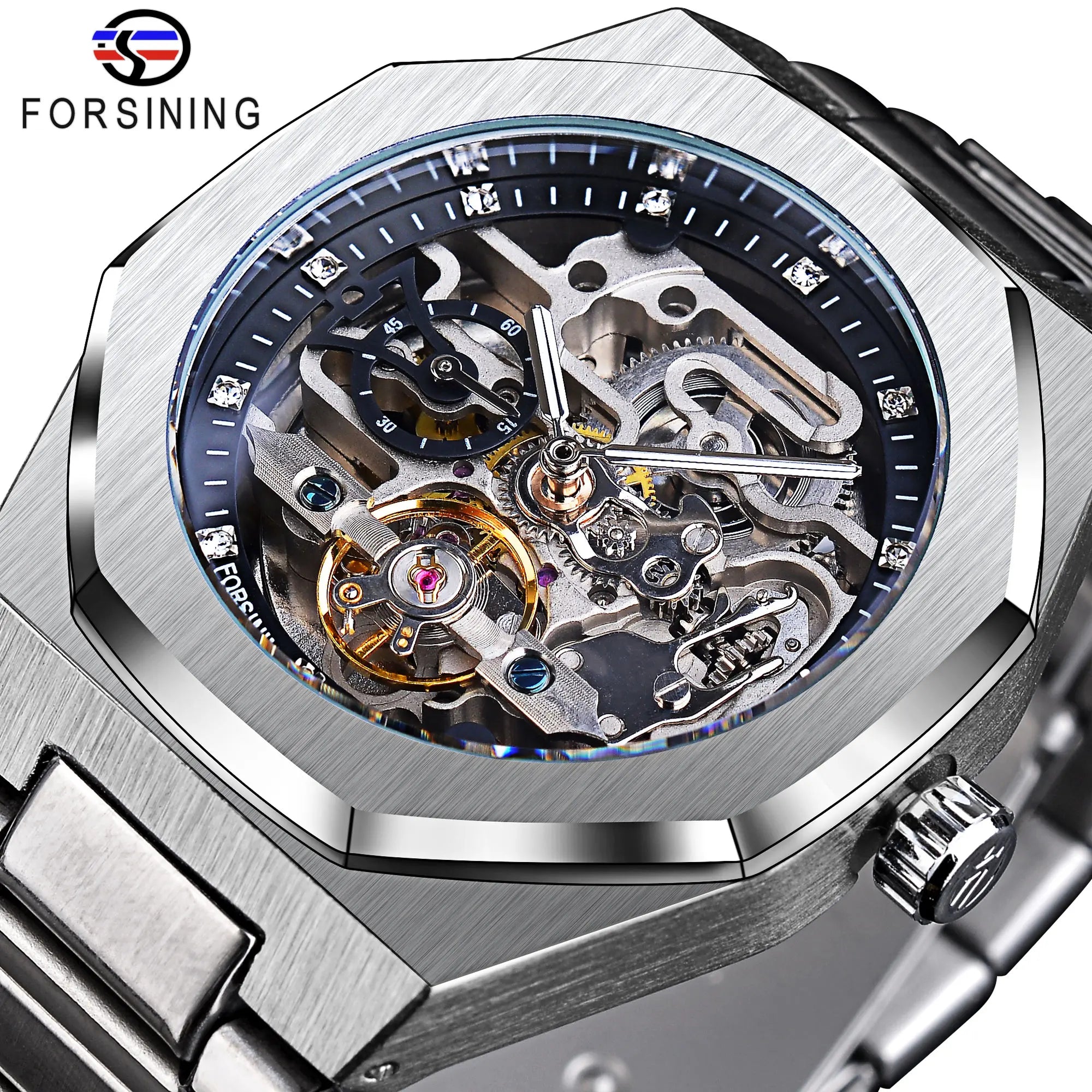 Forsining Casual Automatic Watch Skeleton