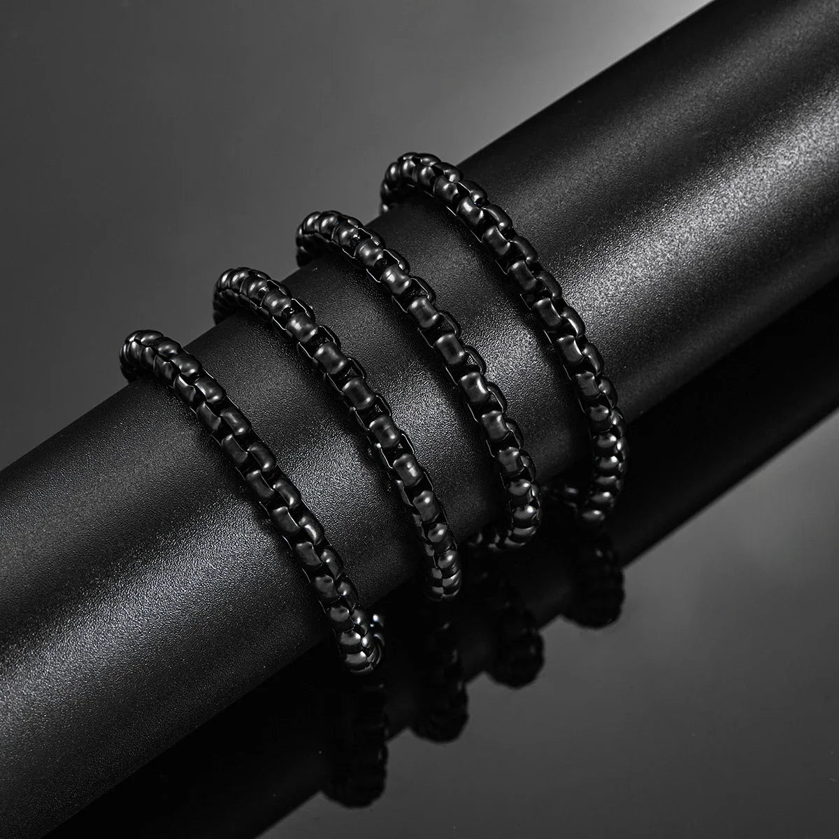 Black Chain Classic CurbStainless Steel