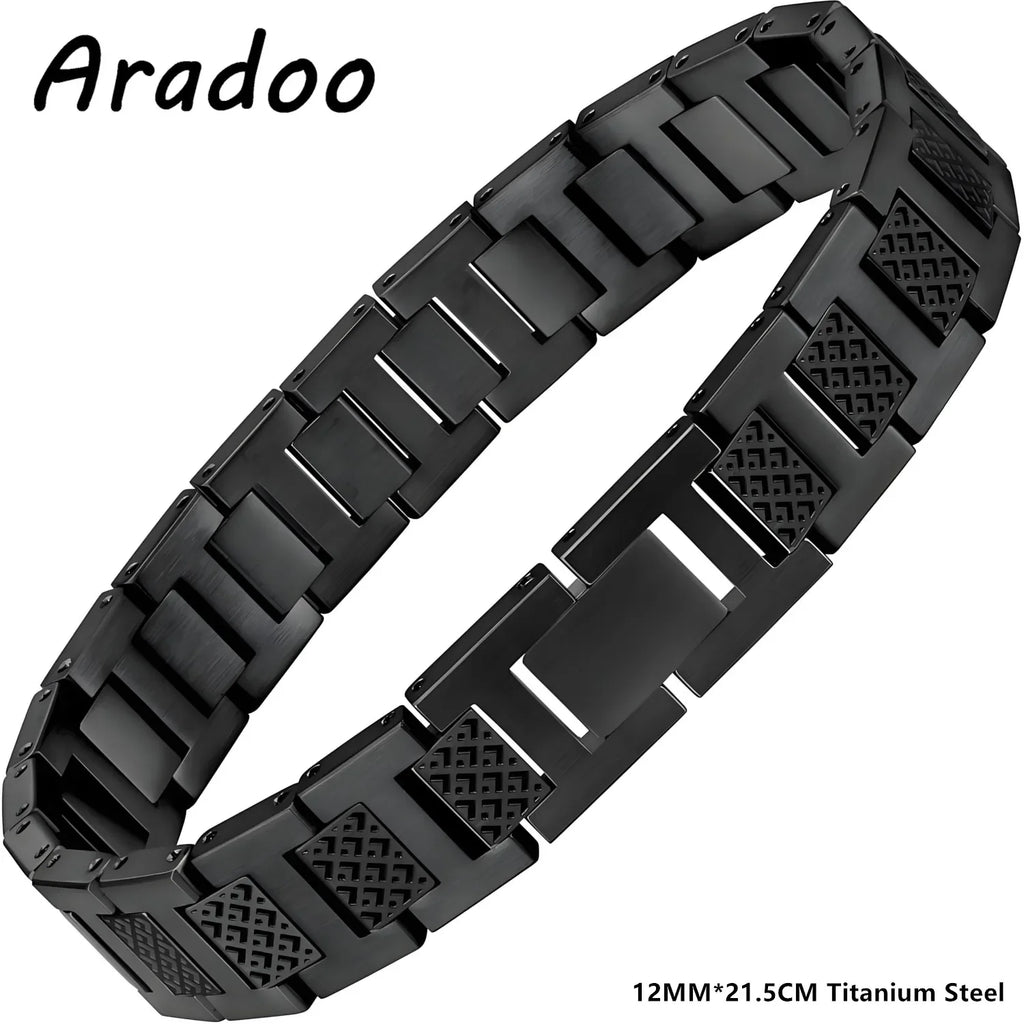 Titanium Steel Men's Bracelet