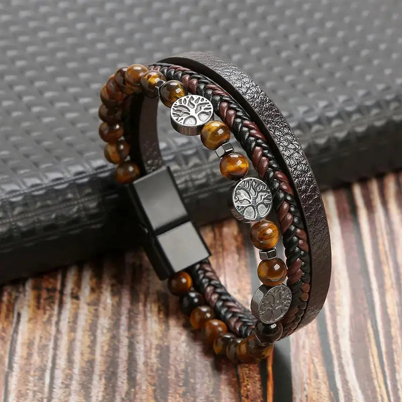 Men's Leather Bracelet