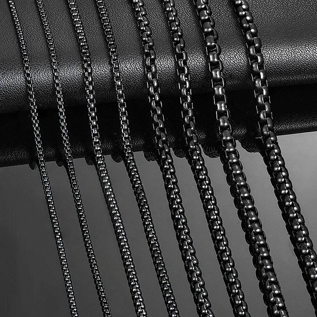 Black Chain Classic CurbStainless Steel