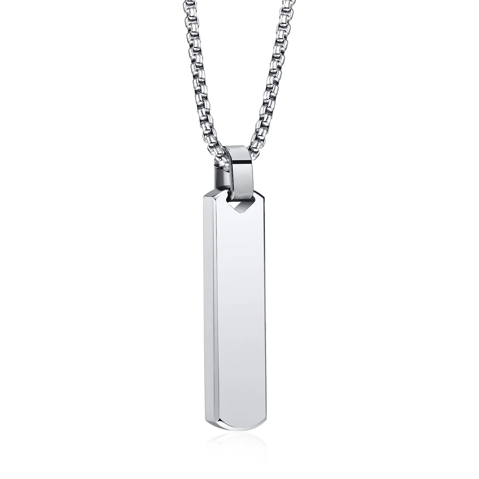 2pcs Vertical Layer Necklaces for Men