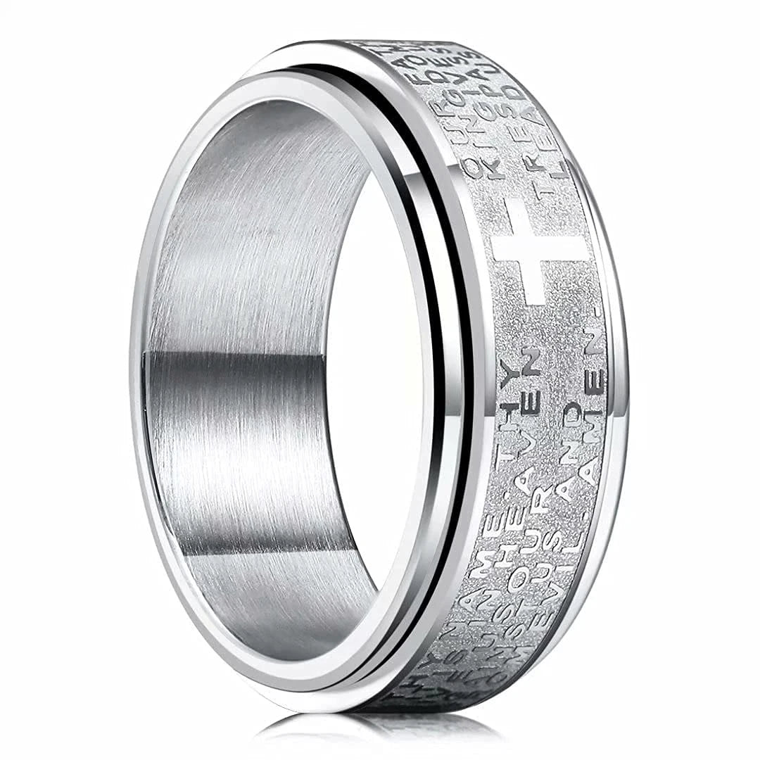 Stainless Steel Ring Cross Spinner