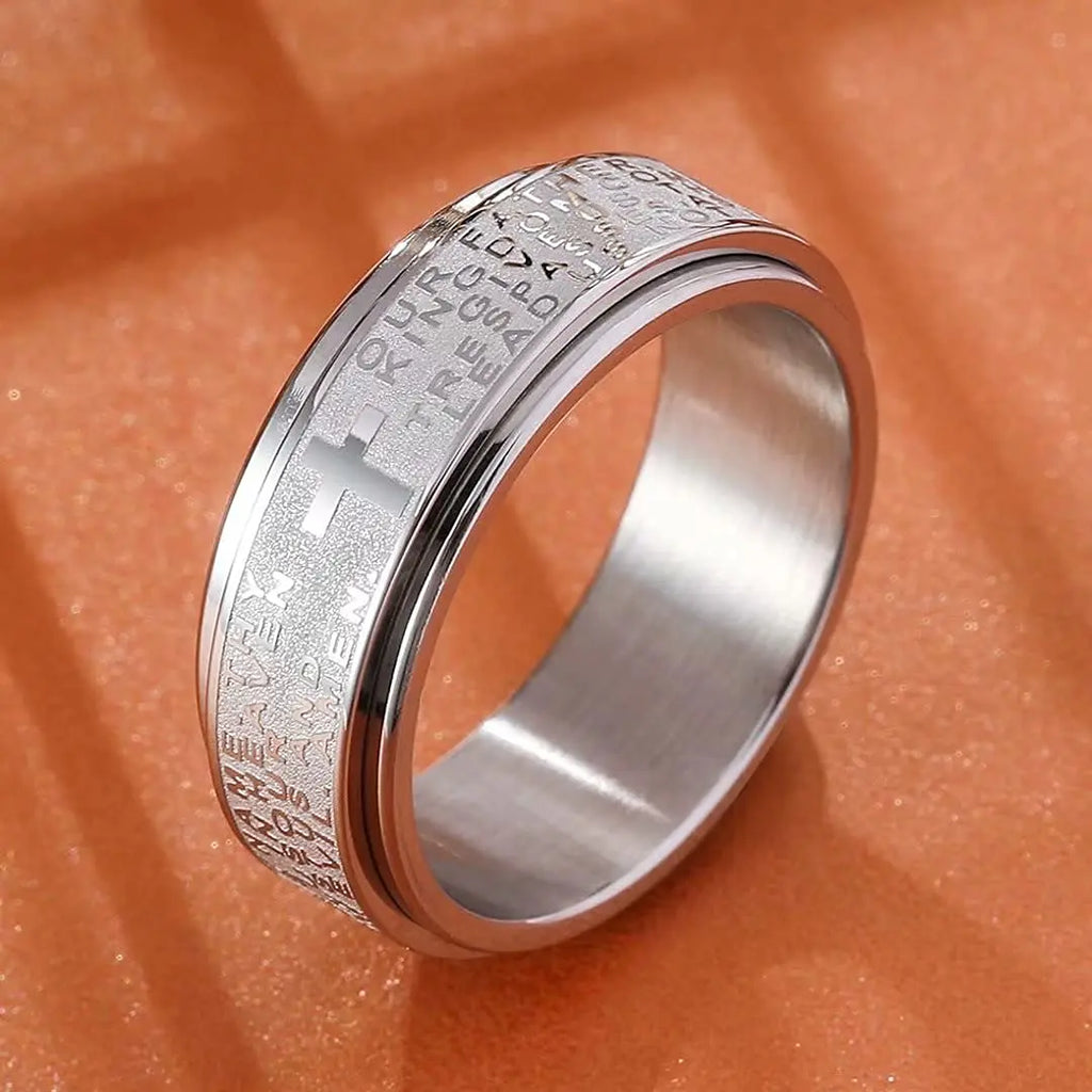 Stainless Steel Ring Cross Spinner