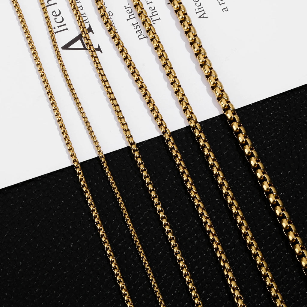 Black Chain Classic CurbStainless Steel