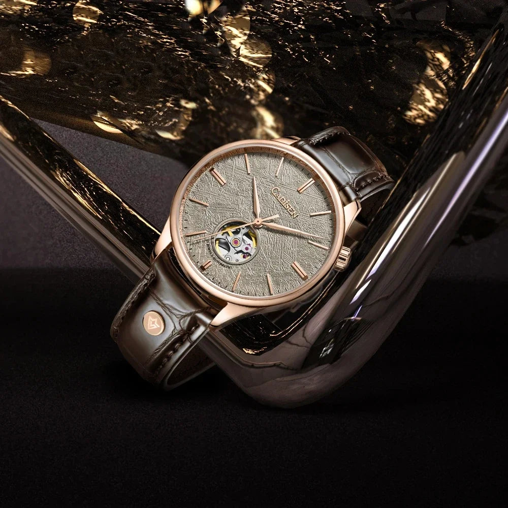 Cadisen Meteorite Skeleton Mechanical Automatic