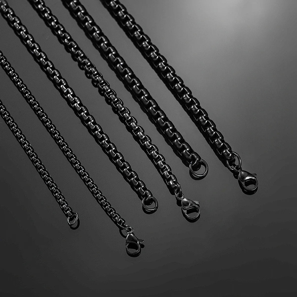 Black Chain Classic CurbStainless Steel