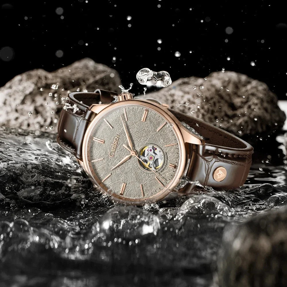 Cadisen Meteorite Skeleton Mechanical Automatic