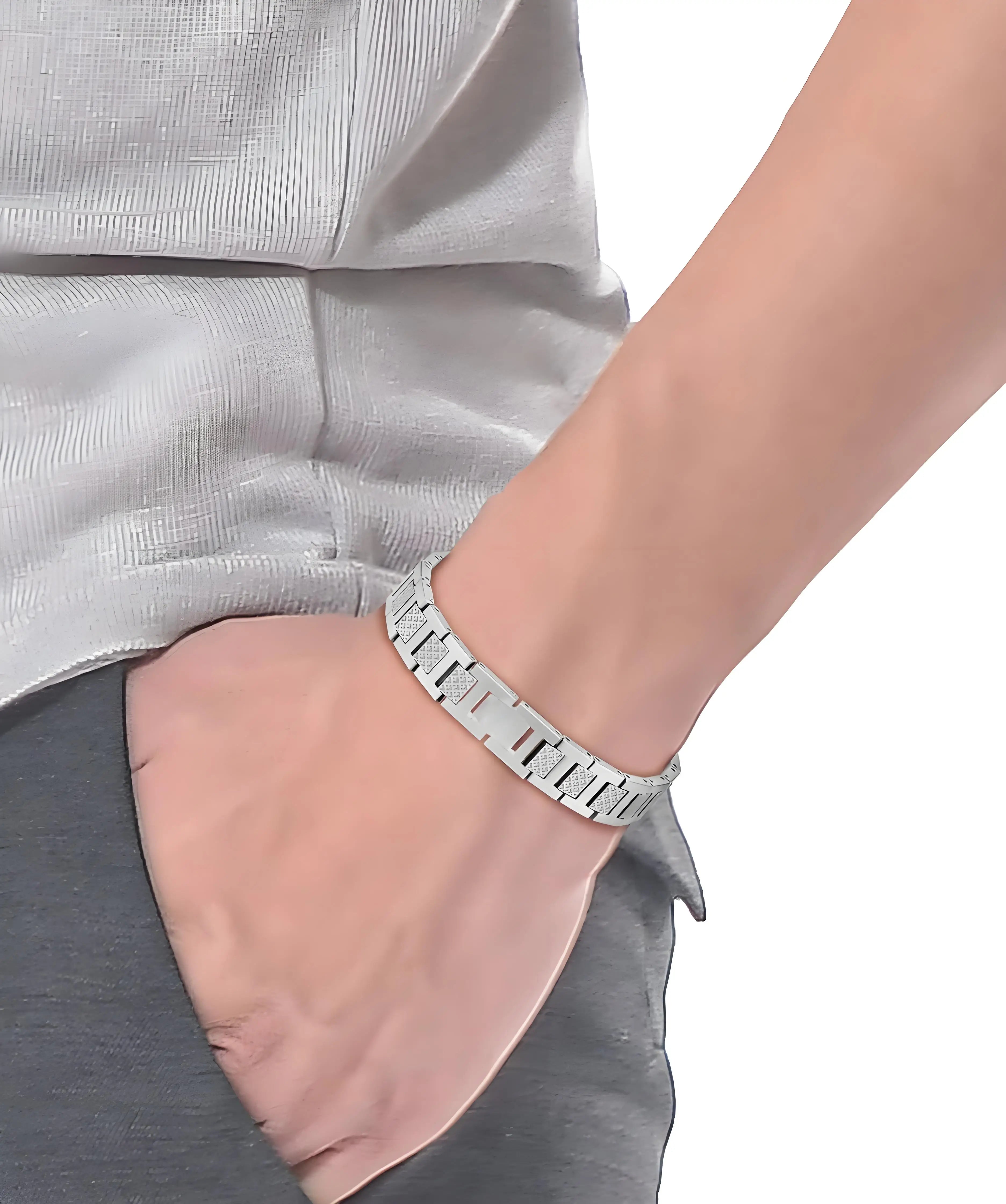 Titanium Steel Men's Bracelet
