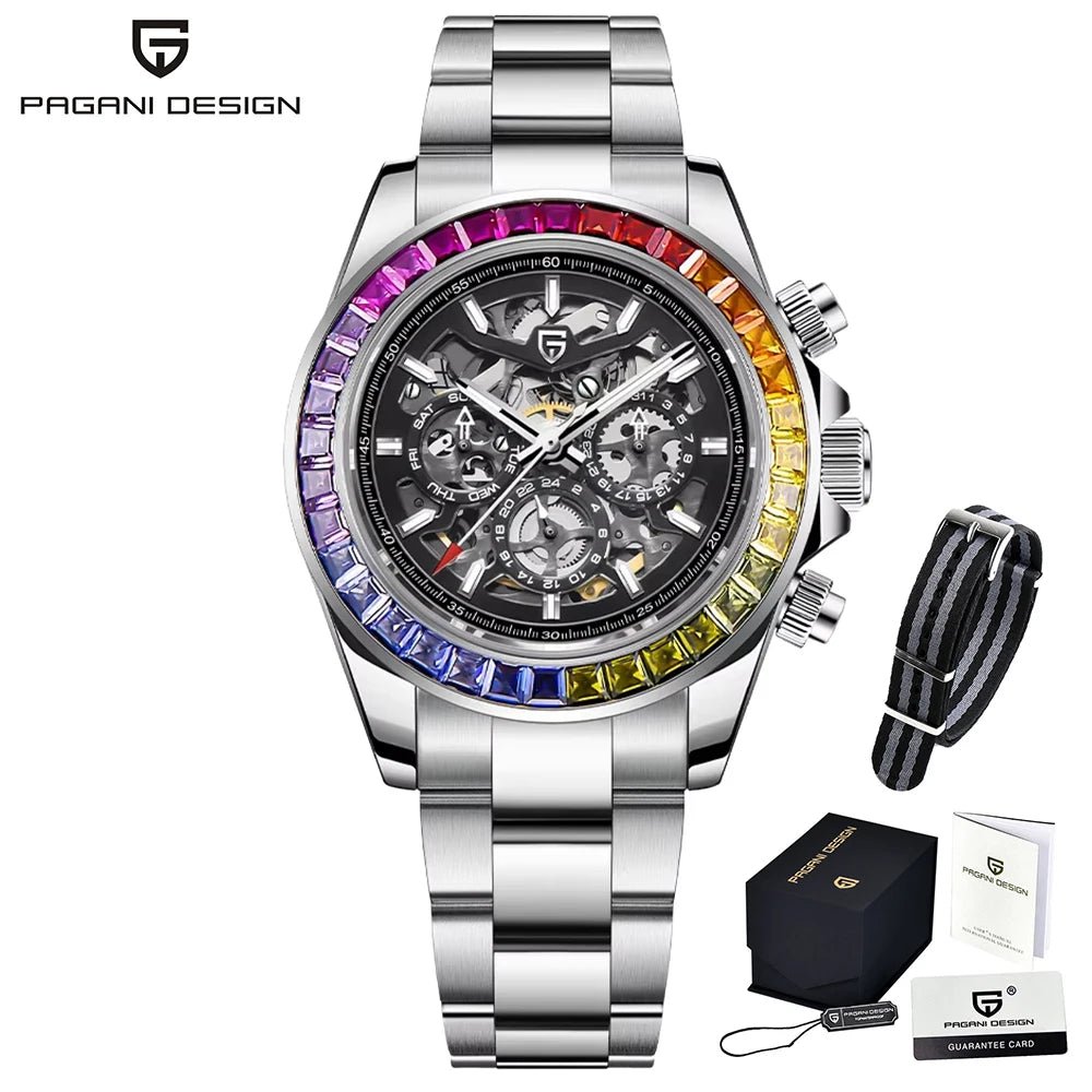 PAGANI DESIGN Automatic Watch Stainless Steel