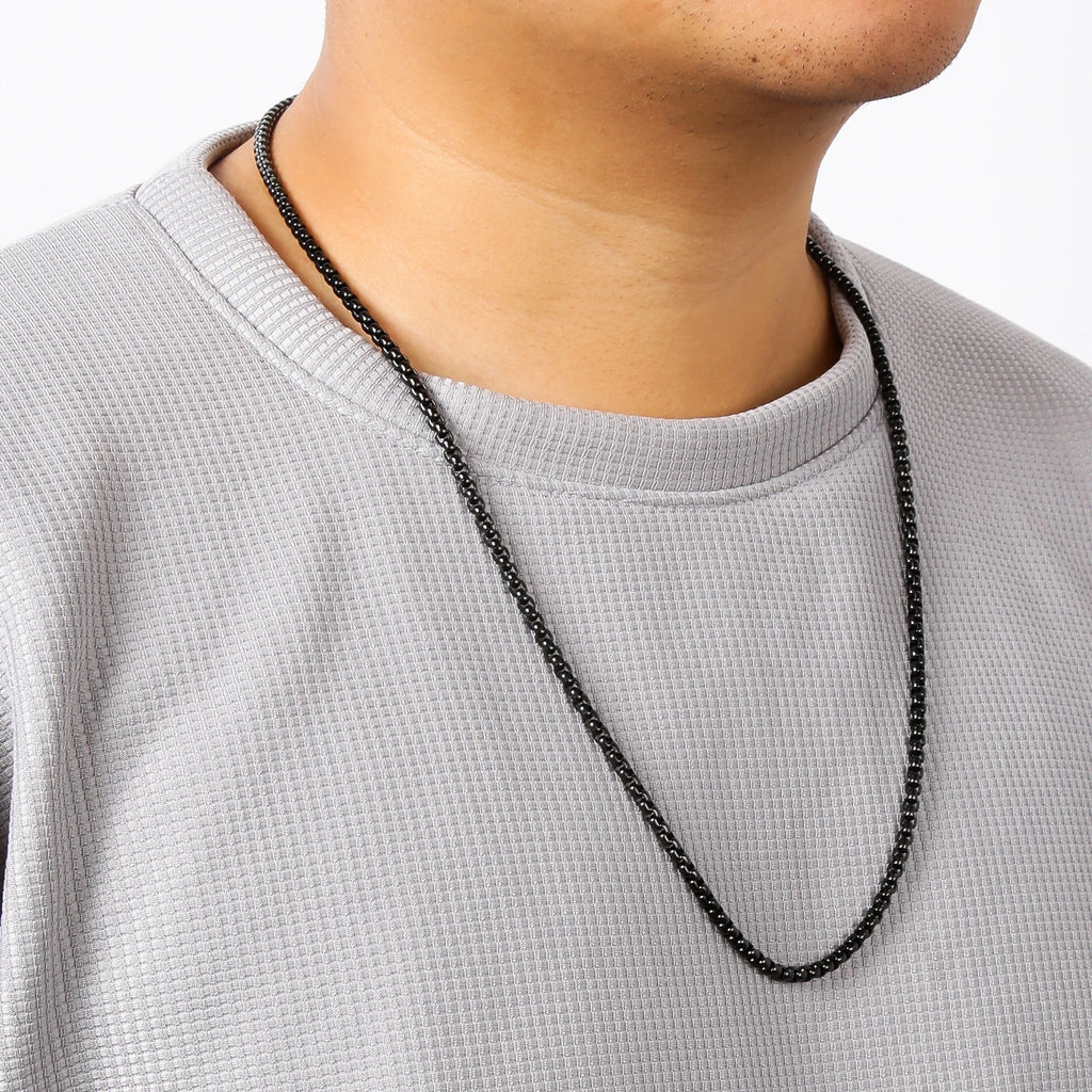 Black Chain Classic CurbStainless Steel
