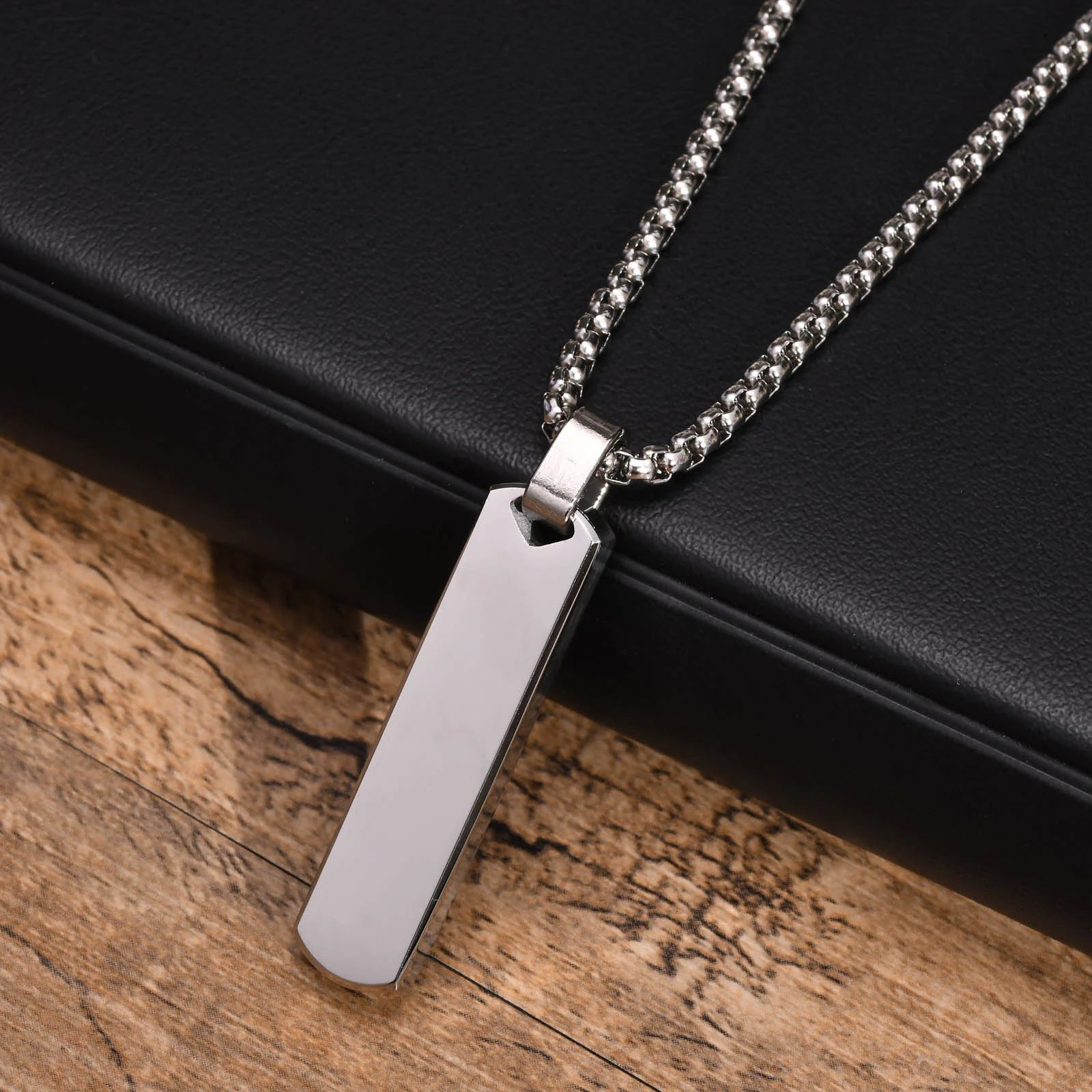 2pcs Vertical Layer Necklaces for Men