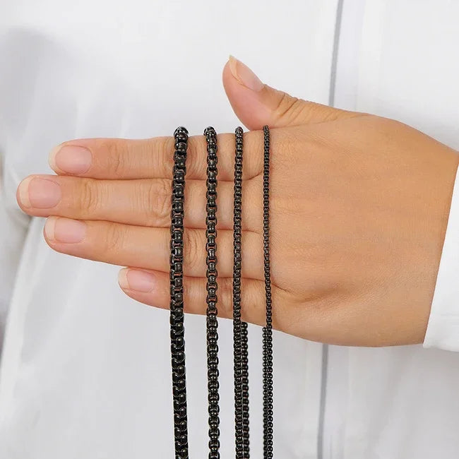 Black Chain Classic CurbStainless Steel