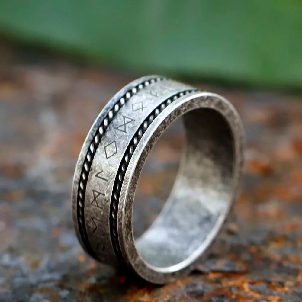 Stainless Steel Viking Ring
