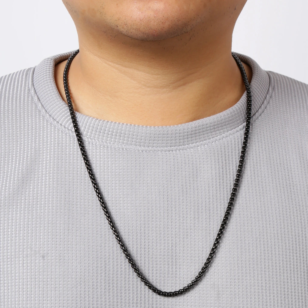 Black Chain Classic CurbStainless Steel