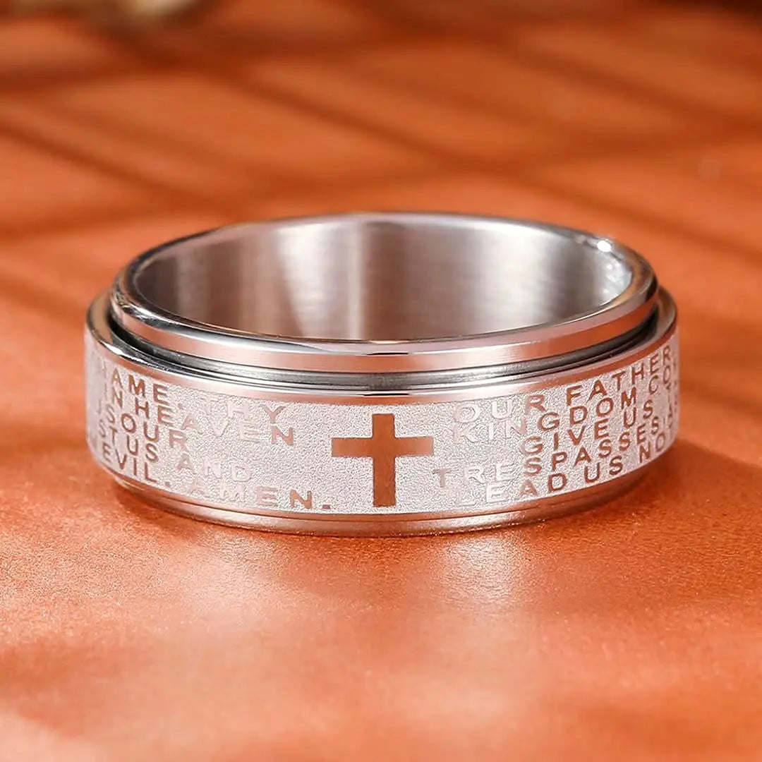 Stainless Steel Ring Cross Spinner