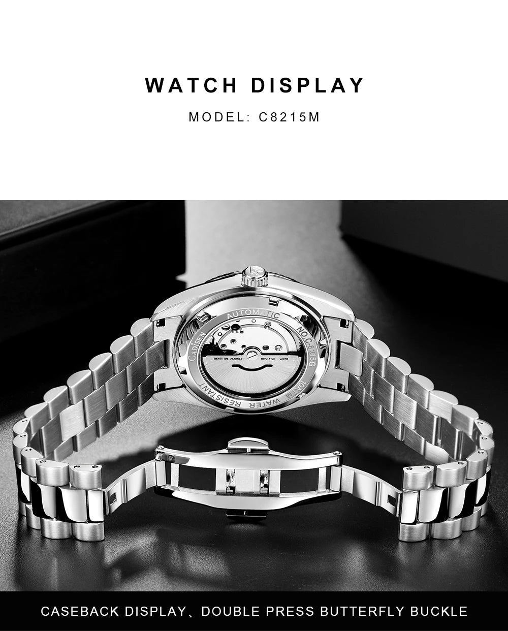 CADISEN DD40 Automatic Watch