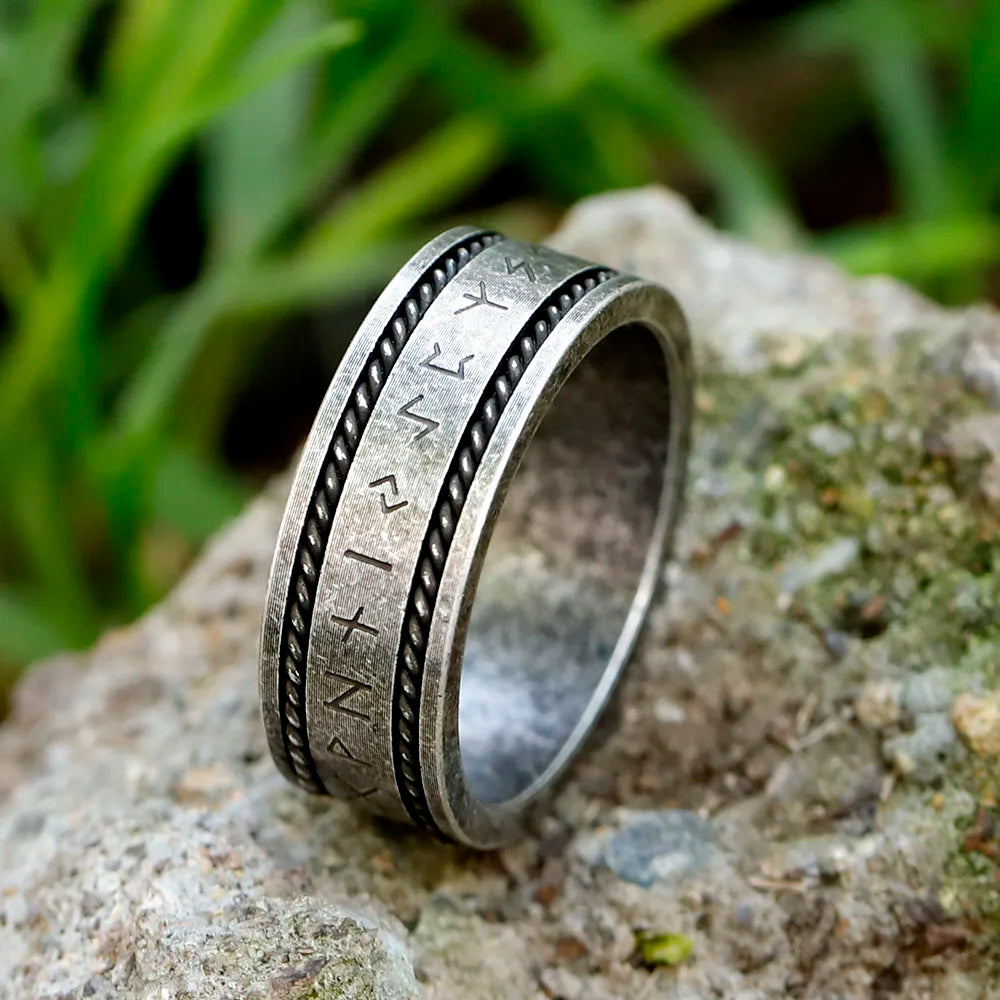 Stainless Steel Viking Ring