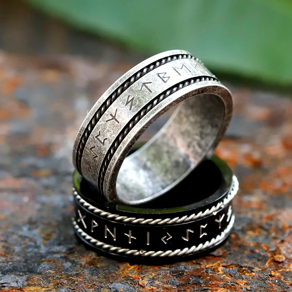 Stainless Steel Viking Ring
