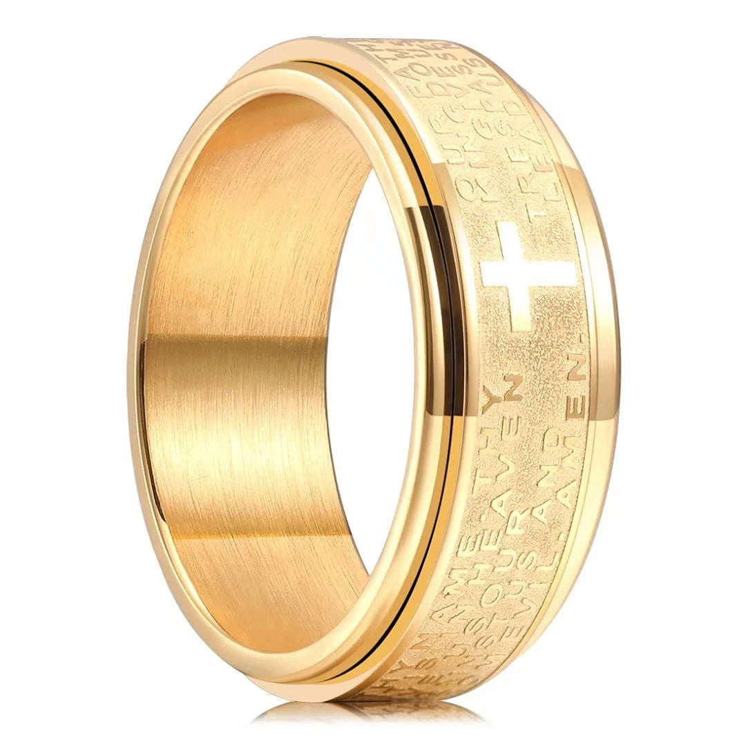 Stainless Steel Ring Cross Spinner