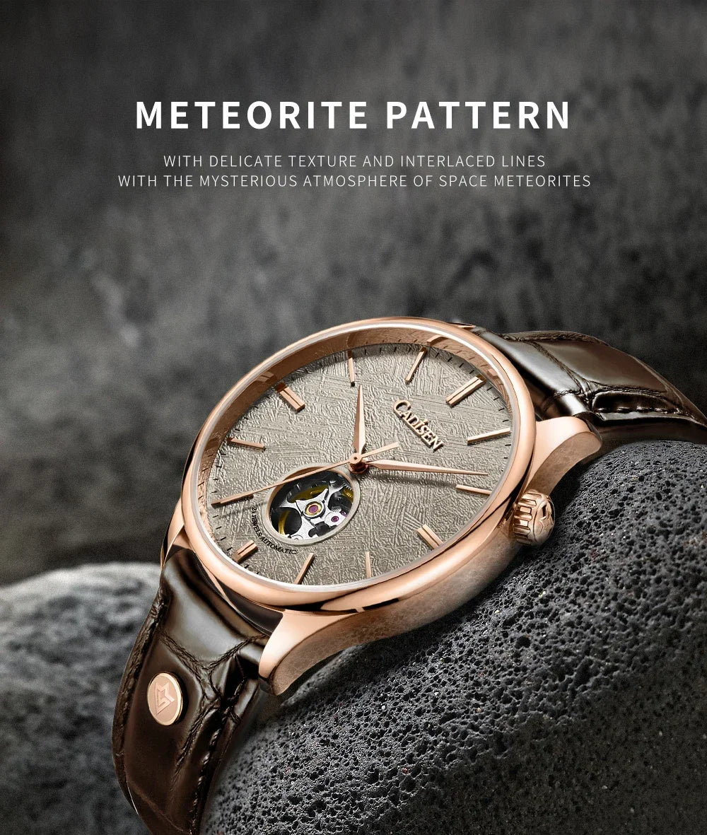 Cadisen Meteorite Skeleton Mechanical Automatic