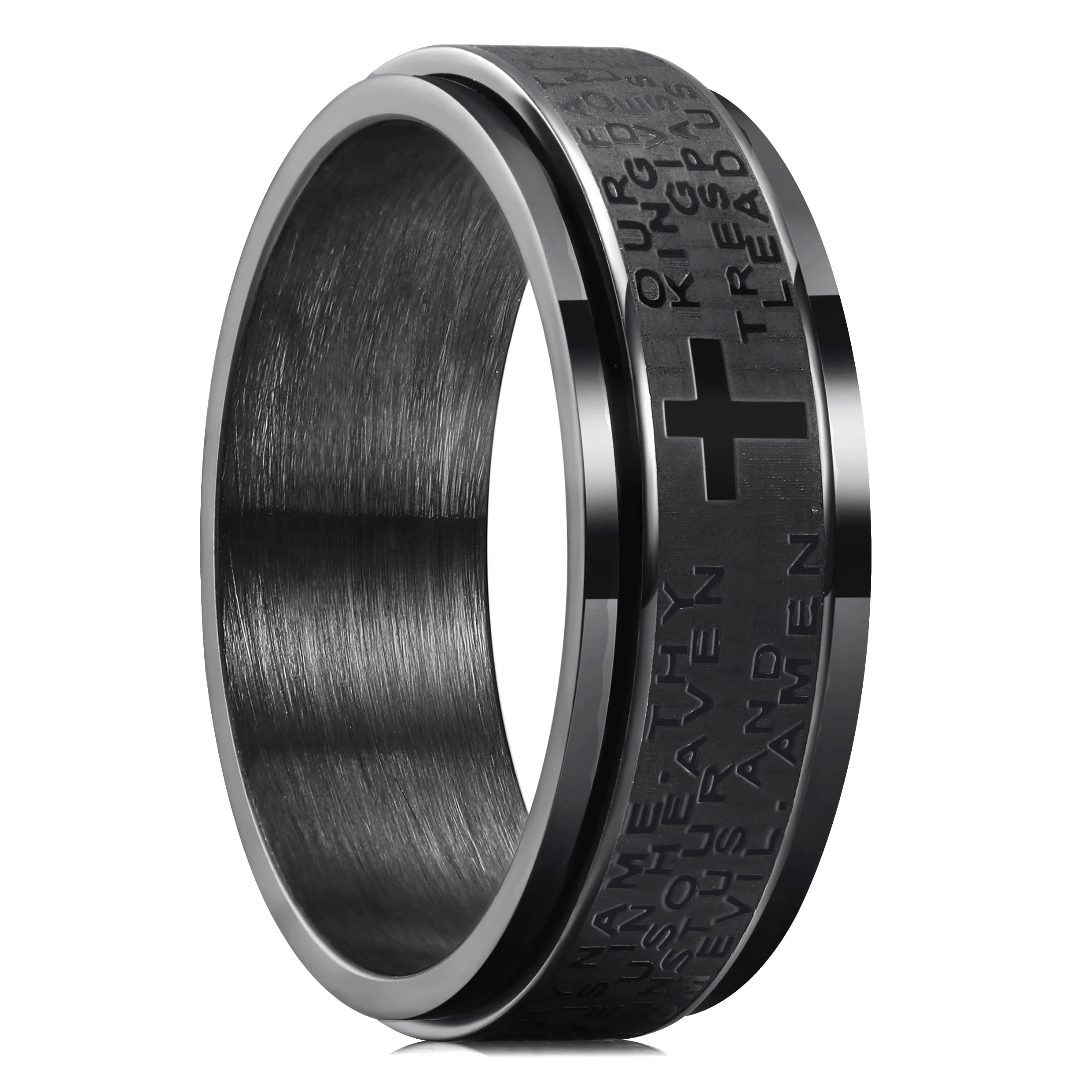 Stainless Steel Ring Cross Spinner