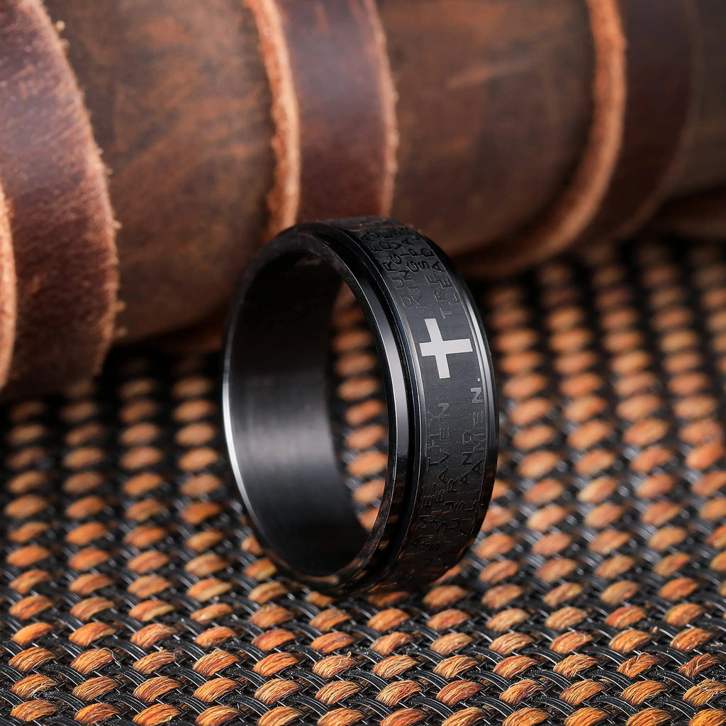 Stainless Steel Ring Cross Spinner