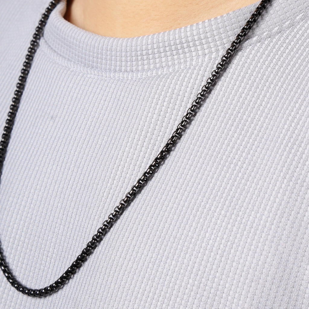 Black Chain Classic CurbStainless Steel