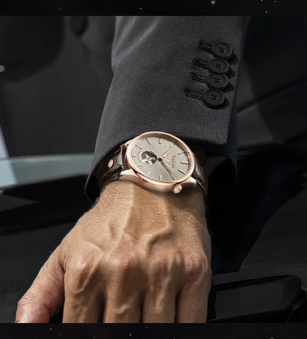 Cadisen Meteorite Skeleton Mechanical Automatic