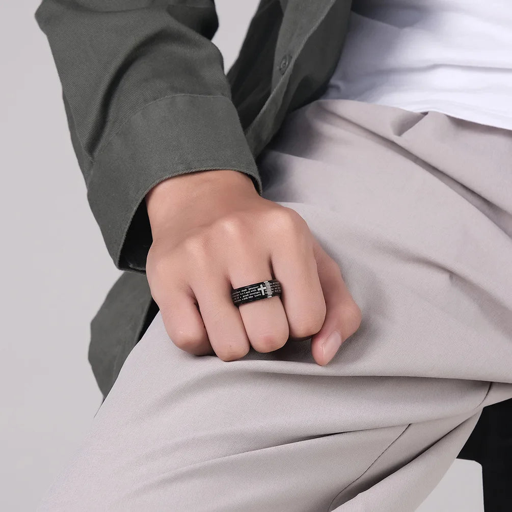 Stainless Steel Ring Cross Spinner