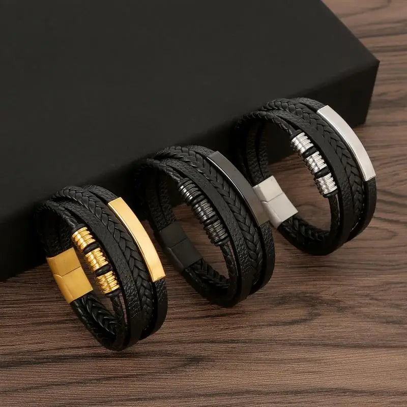 Men's Leather Bracelet