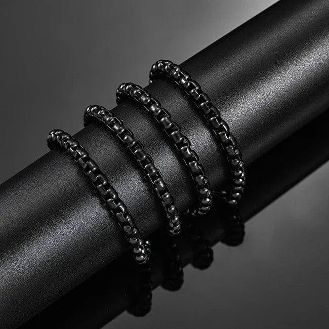 Black Chain Classic CurbStainless Steel