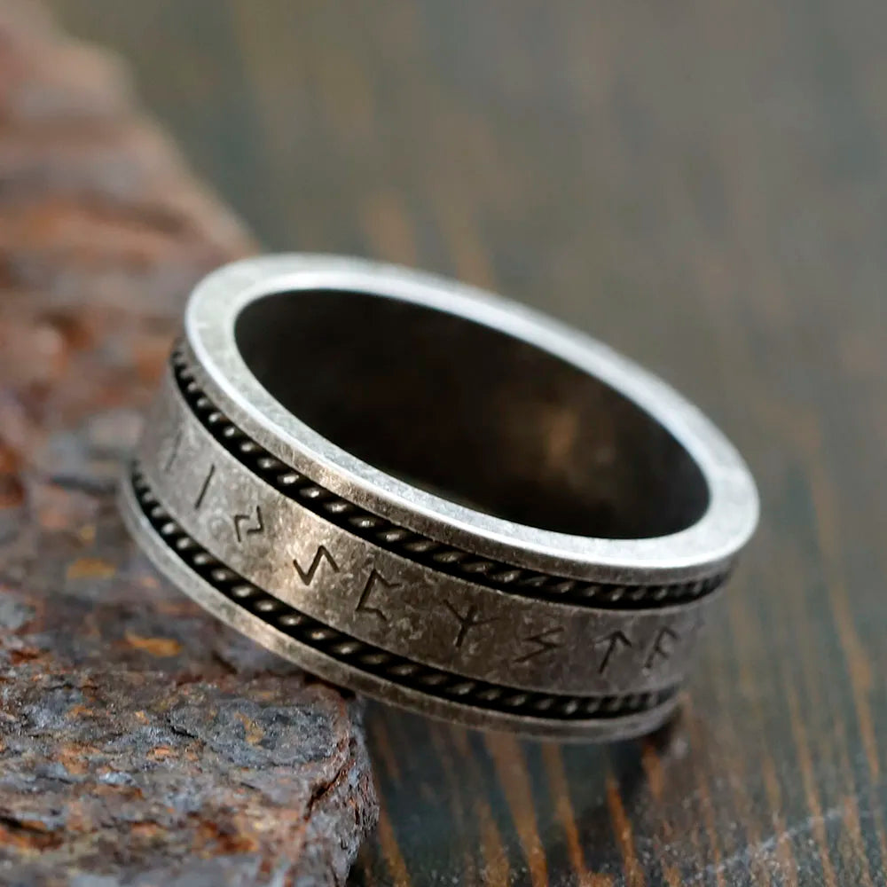 Stainless Steel Viking Ring