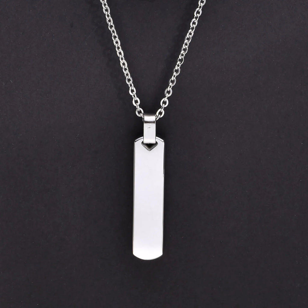 2pcs Vertical Layer Necklaces for Men